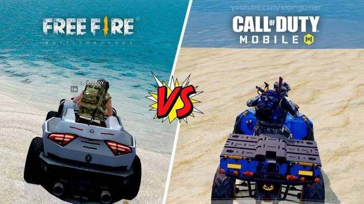 Cod Mobile Vs Free Fire Graphics