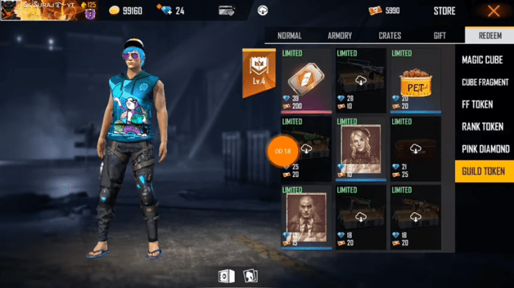 Free Fire Id Name Change