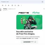 Canjear la Skin de Free Fire en PicPay 2026