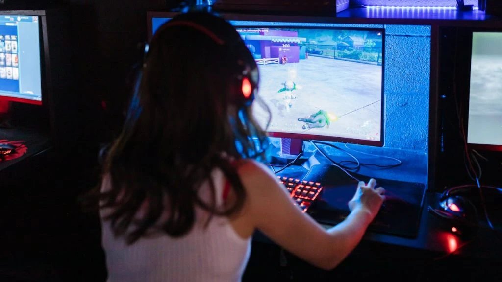 weapons gears and upgrades and playing games