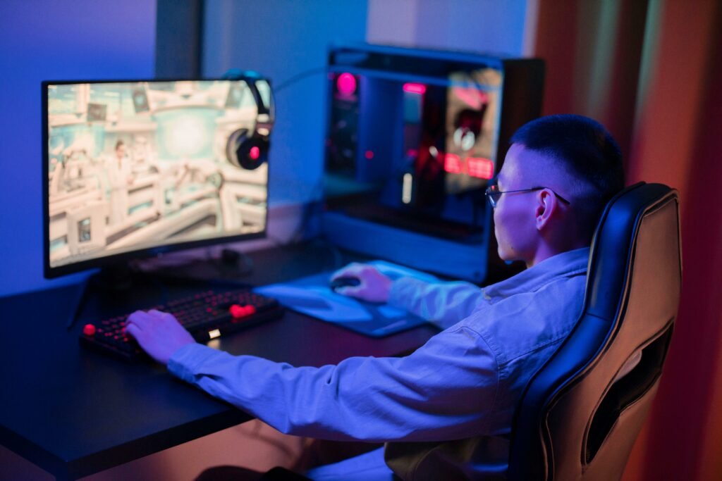 Esports players and relaxation