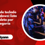Atajos de teclado de Windows: lista completa por categoría