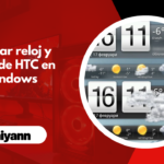 Cómo instalar el widget de HTC para reloj y pronóstico del tiempo en Windows