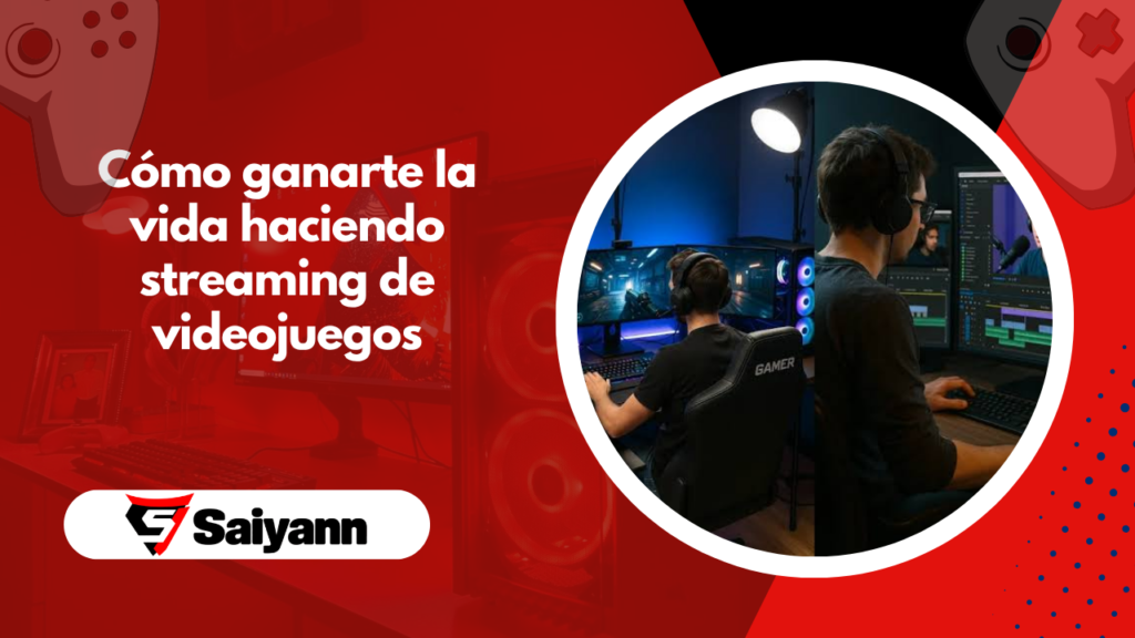 Guía definitiva: cómo ganarse la vida con la transmisión de videojuegos en directo