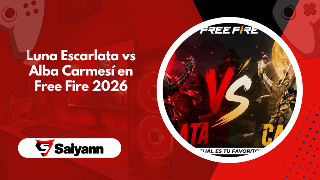 Luna Escarlata vs Alba Carmesí en Free Fire 2026